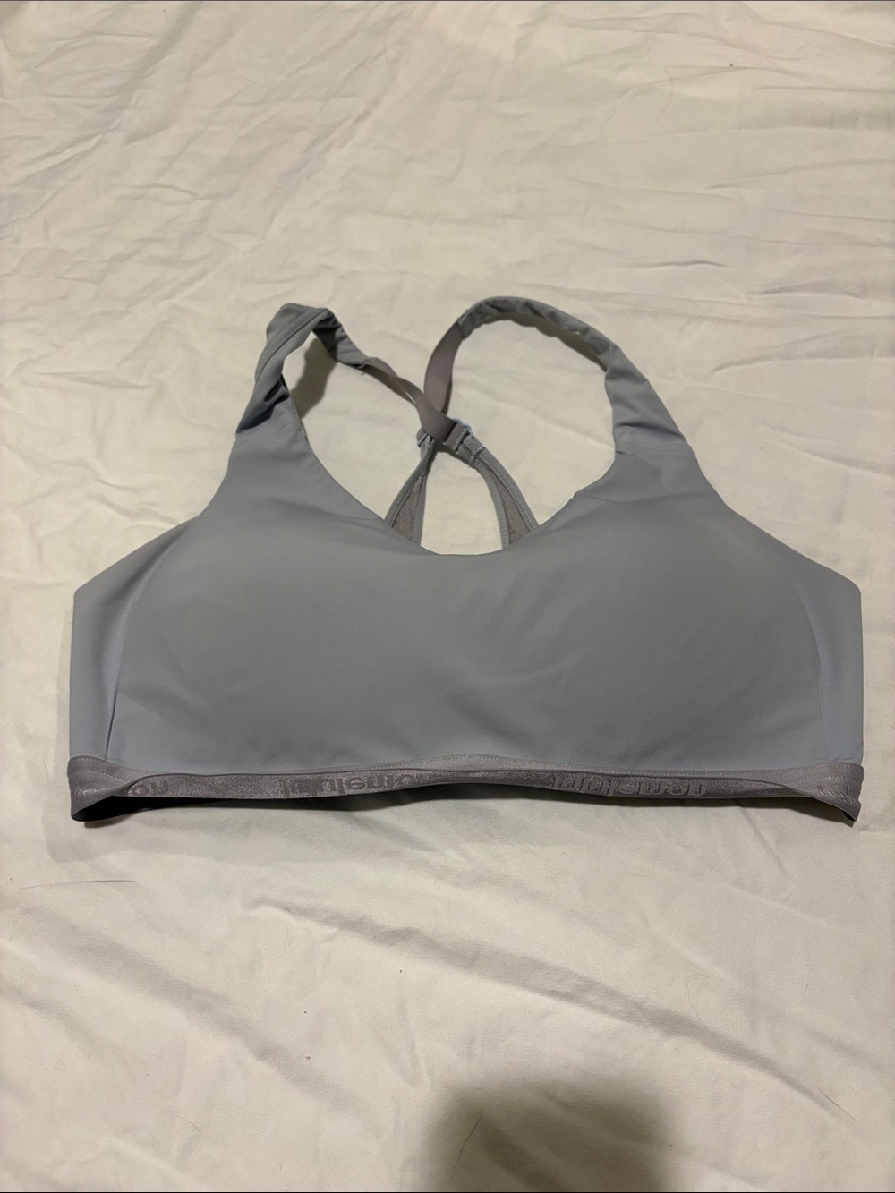 Lululemon Up For It Bra Pine Grey Medium Support Est Size 8
